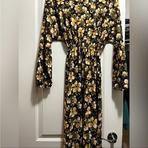 Long dress colourful comfortable m size